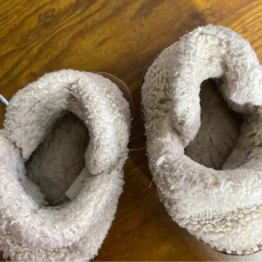 Ll bean slipper Booties toddler size 3-4 play condition